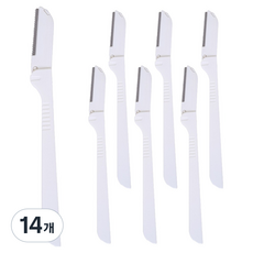 Shindo Prime 修眉刀, 14個, 白色