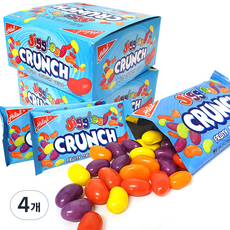 Jiggles 脆皮雷根糖 水果口味, 210g, 4個