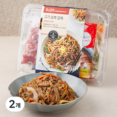이랜드이츠 애슐리 고기듬뿍 잡채, 557g, 2개