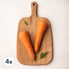 국내산 흙당근, 2개입, 4개