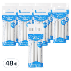 Pentel 飛龍文具 Ain Minic NON PVC 橡皮擦補充芯 3入 ZER82, 白色, 48個