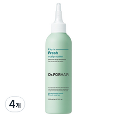Dr.FORHAIR 油性頭皮深層清潔植萃清爽頭皮淨化液, 200ml, 4個