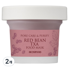 스킨푸드 레드빈 트라넥사믹애씨드 푸드마스크 120g, 2개, 1개입
