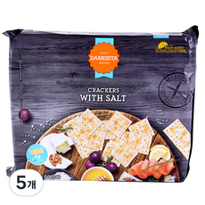 다네시타 댄케이크 크래커 위드 솔트, 5개, 500g