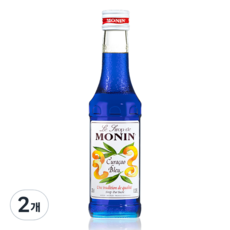 MONIN 莫寧 藍柑橘糖漿, 250ml, 2個