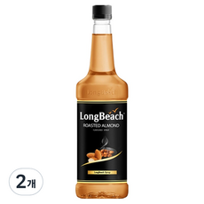 롱비치 아몬드 시럽, 2개, 740ml