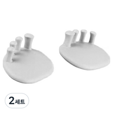 셀리빙 발가락 운동기 세트 화이트, 2세트