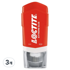 LOCTITE 極限膠 多用途接著劑 透明 50g, 3個