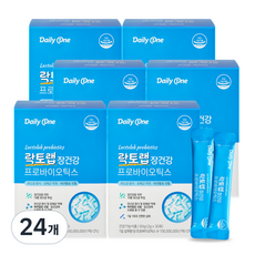 데일리원 락토랩 장건강 프로바이오틱스 30p, 60g, 24개