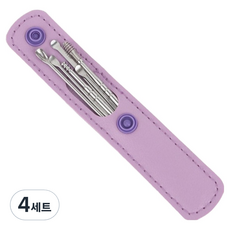 바움미루 고급 귀이개 6종 세트 퍼플 S, 4세트