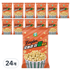 지도표성경 한화이글스 오늘은이김팝콘, 80g, 24개