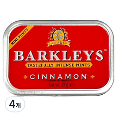 BARKLEYS 無糖迷你薄荷錠 肉桂, 4個, 15g
