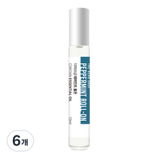 더허브샵 아로마 롤온 페퍼민트, 10ml, 6개