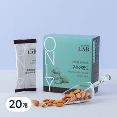 오트리 재미랩 온리넛츠 구운 아몬드, 25g, 20개
