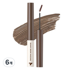 토니모리 아이톤 스키니 브로우 마스카라 3.5g, 02 애쉬 브라운, 6개