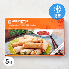 랜시 점보야채춘권 (냉동), 1kg, 5개