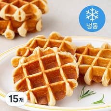 설탕없는과자공장 산소 와플 (냉동), 50g, 5개입, 3개