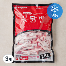 통닭발 (냉동), 2kg, 3개