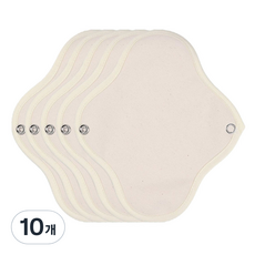 위즐리 면생리대 무방수, 10개, 1개입, 중형