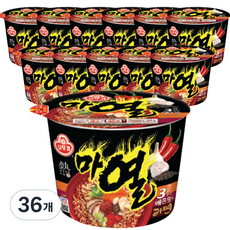 오뚜기 마열 라면 105g, 36개