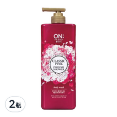 ON THE BODY 粉紅甜心香水沐浴精, 900g, 2瓶