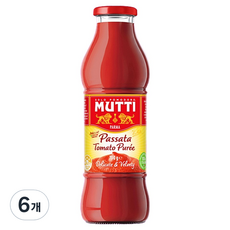 무티 토마토 퓨레, 700g, 6개