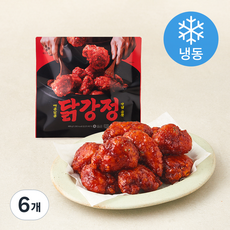 CJ 매콤달콤 양념듬뿍 닭강정 (냉동), 480g, 6개