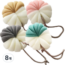 바이핏 소프트 투톤 샤워볼, 랜덤발송, 8개, 1개입