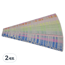 Some day螢光星星摺紙愛 1*21cm 10種*21入組, 10 種顏色, 2套