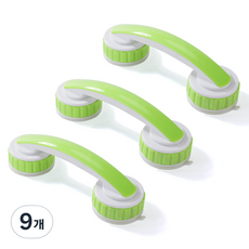 Ontree 強力旋轉吸盤式安全扶手, 綠色, 9個