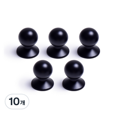 把手世界 Gavina 單孔傢俱把手 黑色 大, 10個