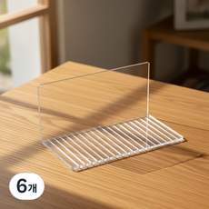 조인메이드 아크릴 미니 진열 거치대 10cm, 6개