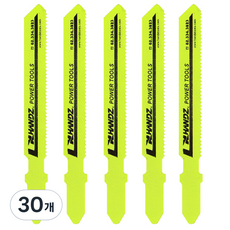 HANDZ 직쏘 철재용 톱날 HJS-120LA-S1 8 x 100 mm, 30개