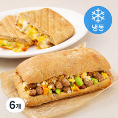 비엔 허니바베큐 샌드위치 (냉동), 210g, 1개입, 6개
