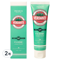 Verdante 高氟牙齦牙膏, 2個