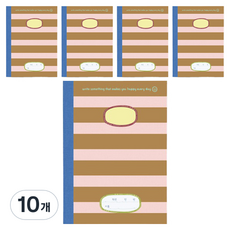 hello moris 莉娜高年級橫線筆記本, 10個, 混合顏色
