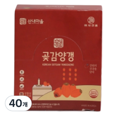 Sannae Maeul 柿餅羊羹, 40個, 40g