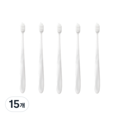 더벨라 초극세사 소프트 미세모 라운딩 칫솔 D320322, 1개입, 15개