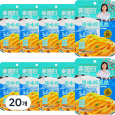치이오 오리지널맛 짜사이채 무침 짜차이, 20개, 72g