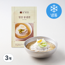 면채반 정성 물냉면 2인분 (냉동), 1.2kg, 3개