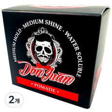 Don Juan 포마드 헤어왁스 미디엄 홀드, 2개