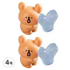라벤티아 LOVE YOU 퍼피 피규어 타입6, 4개