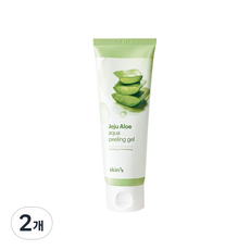 skin79 濟州蘆薈水潤去角質凝膠, 100ml, 2個