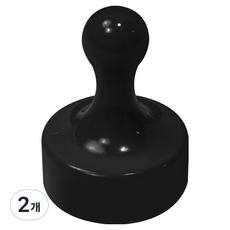 월드크린 네오디뮴 컬러 자석 홀더 대형, 블랙, 2개