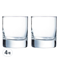 라보니 프린스 온더락 글라스 200ml, 4개