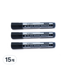 Luxy Glass 麥克筆, 黑色, 15個