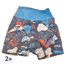 Splash About Jammers 3D防漏泳褲 Under the Sea, 2~3歲, 2件