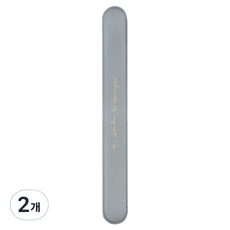 口袋便攜式牙刷盒 透明黑, 2個, 26g