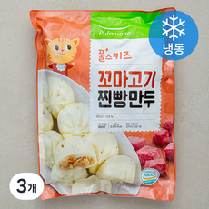 풀무원 풀스키즈 꼬마 고기 찐빵만두 (냉동), 3개, 900g