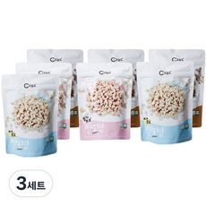 오늘도 쌀또밥 초코초코 30g x 3p + 딸기초코 30g x 2p + 치즈초코 30g x 2p 세트, 3세트, 초코초코맛, 딸기초코맛, 치즈초코맛